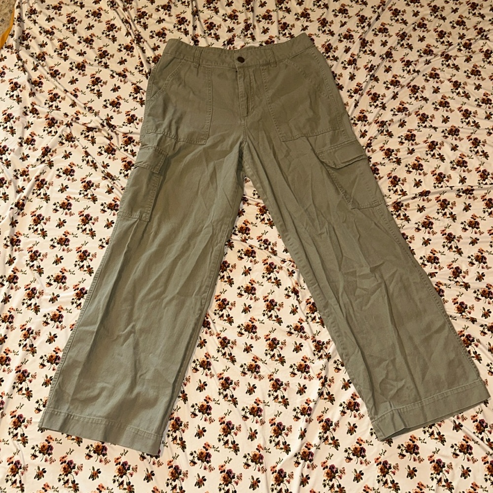 L Full Tilt Olive green cargo pants